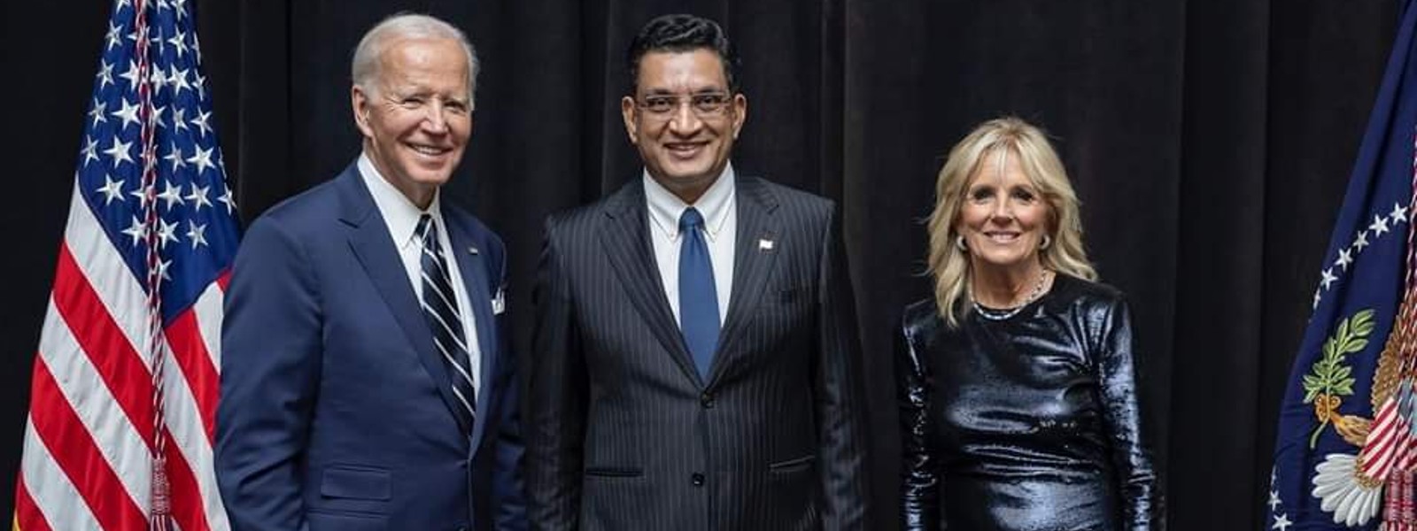 Ali Sabry meets Joe Biden in NY